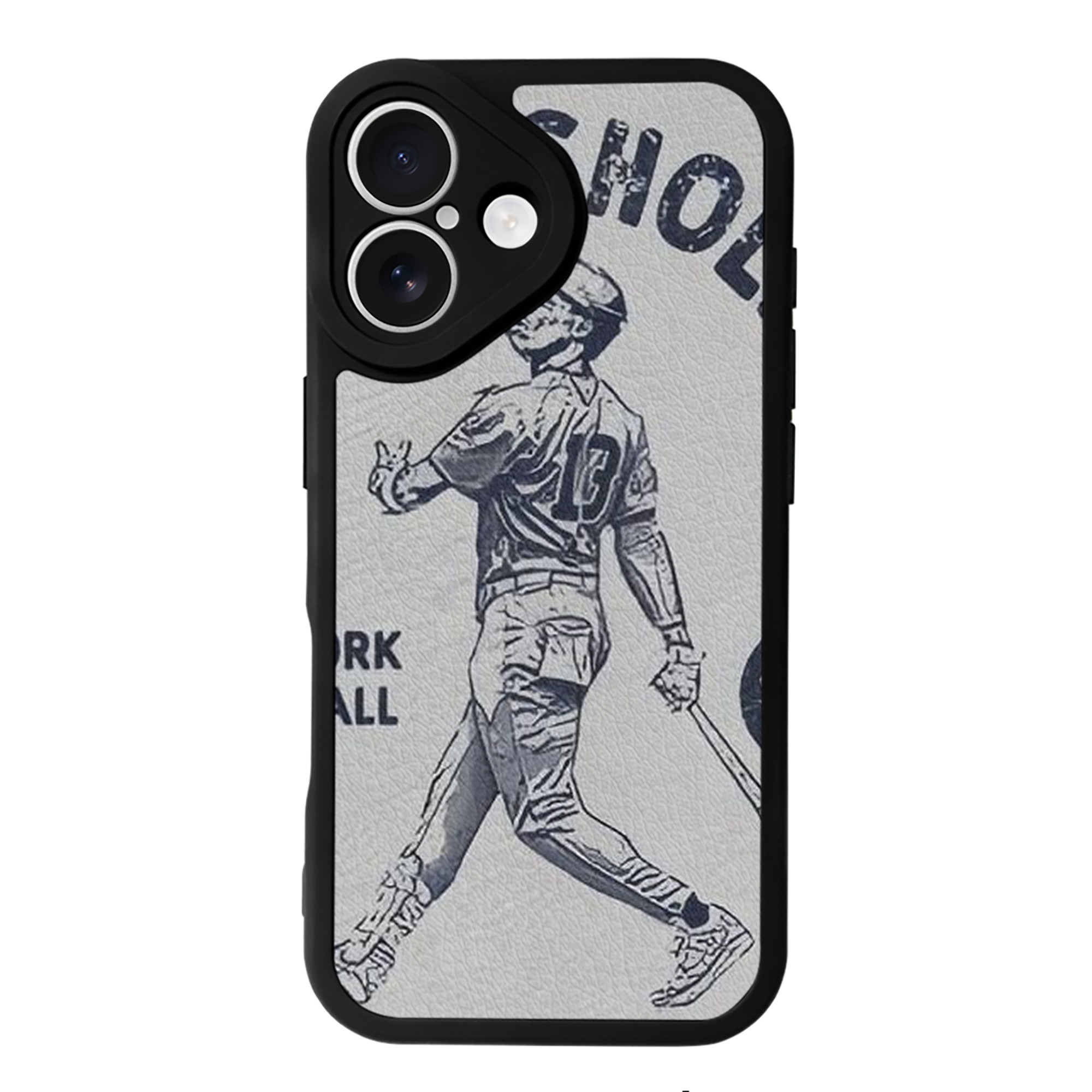 Jazz Chisholm Jr. 49 IPhone 16 Silicone Leather Case – UV Print, Lambskin Texture – Perfect Fit, Wireless Charging Compatible, Scratch Resistant, Precise Cutouts – Stylish Protection For IPhone 16